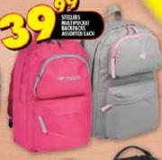 Steelirs Multi Pocket Backpacks Each