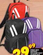 Everest Basic Backpacks With Front Pocket Each