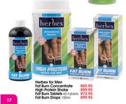 Herbex for Men Fat Burn Concentrate