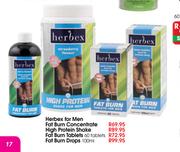 Herbex for Men Fat Burn Tablets-60's