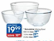 Arcuisine Mixing Bowl-2Ltr