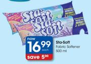 Sta-Soft Fabric Softener-500ml Each