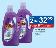 Mr Muscle Tile Cleaner-2 x 750ml