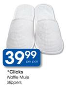 Clicks Wattle Mule Slippers-Per Pair