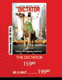 The Dictator Blu-Ray