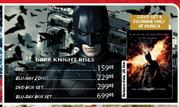 Dark Knights Rises Blu-Ray 2 Disc