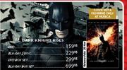 Dark Knights Rises DVD