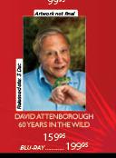 David Attenborough 60 Years In The Wild Blu-Ray