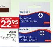 Clicks Beta-Vira Topical Cream-2g Each