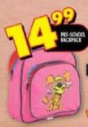 Pre-School Backpack