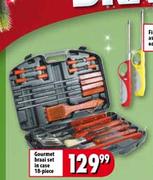 Gourmet Braai Set In Case-18 Piece