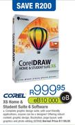 Corel X6 Home & Student Suite 6 Software