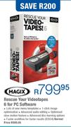 Magix Rescue Your Videotapes 6 For PC Software