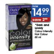 Dark & Lovely Colour Intensity Hair Colour-60ml Each