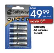 Safeway 10-Pack Batteries AA-Per Pack