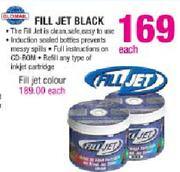 Glowmail Fill Jet Colour-Each