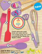 Love To Bake Silicon Utensils Bowl Scraper