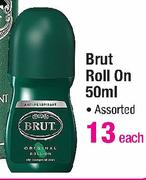 Brut Roll On-50Ml Each