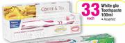 White Glo Toothpaste-100Ml Each