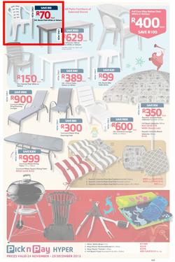 Pick n Pay Hyper: Save Big On All Your Favourites From Toys to Trees  ( 24 Nov - 29 Dec 2013), page 17