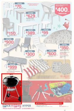 Pick n Pay Hyper: Save Big On All Your Favourites From Toys to Trees  ( 24 Nov - 29 Dec 2013), page 17