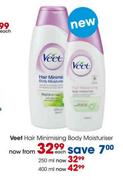 Veet Hair Minimising Bosy Moisturiser-400Ml