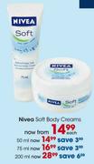 Nivea Soft Body Cream-200Ml