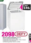Defy 146Ltr White Chest Freezer DMF447