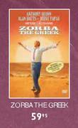 Zobra The Greek-DVD