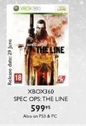 Xbox 360 Spec Ops:The Line