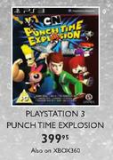 Playstation 3 Punch Time Explosion