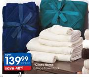 Clicks Home 6 Piece Towel Pack