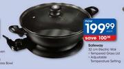 Safeway Electric Wok-32cm Each