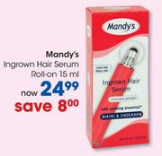 Mandy's Ingrown Hair Serum Roll-On-15Ml