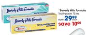 Beverly Hills Formula Toothpaste-75Ml