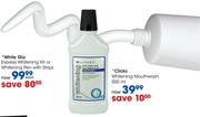 Clicks Whitening Mouthwash-500Ml