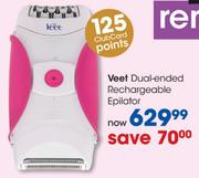 Veet Dual-Ended Rechargeable Epilator