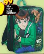 38cm Ben 10 Large Backpacks