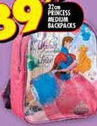 32cm Princess Medium Backpacks