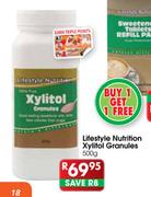 Lifestyle Nutrition Xylitol Granules-500g