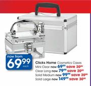 Clicks Home Cosmetics Cases Solid Large