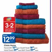 Clicks Home Facecloth-Each