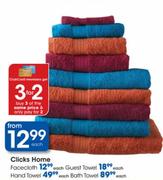 Clicks Home Bath Towel-Each