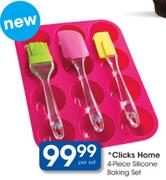Clicks Home Silicone Baking Set-4 piece 