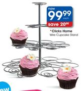 Clicks Home Wire Cupcake Stand-Each