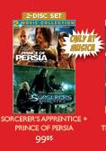 Sorcerer's Apprentice + Prince Of Persia-2 Disc Set