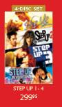 Step Up 1-4-4 Disc Set