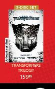 Transformers Trilogy-3 Disc Set