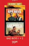 Bad Boys 1 + 2-2 Disc Set
