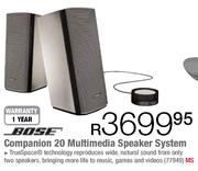 Bose Companion 20 Multimedia Speaker System
